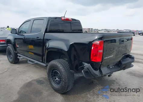 2021 Chevrolet Colorado 4Wd Short Box Z71 z USA, uszkodzony, nr VIN 1GCGTDEN1M1206462